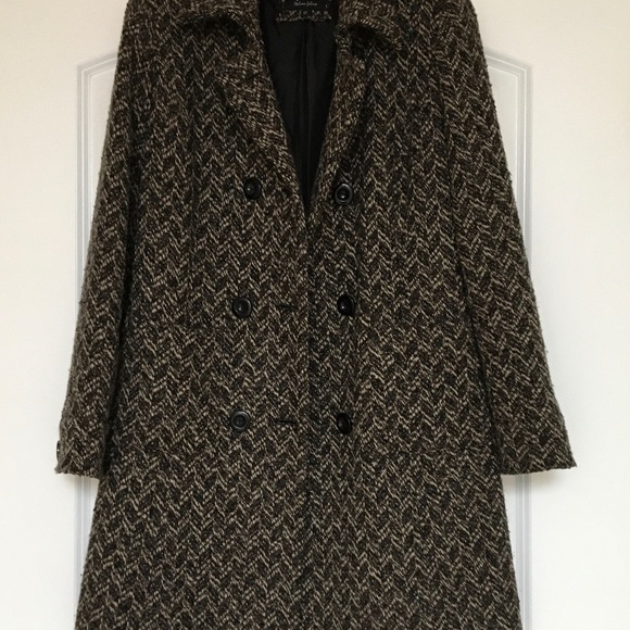 Brown Tweed Coat - Picture 1 of 7